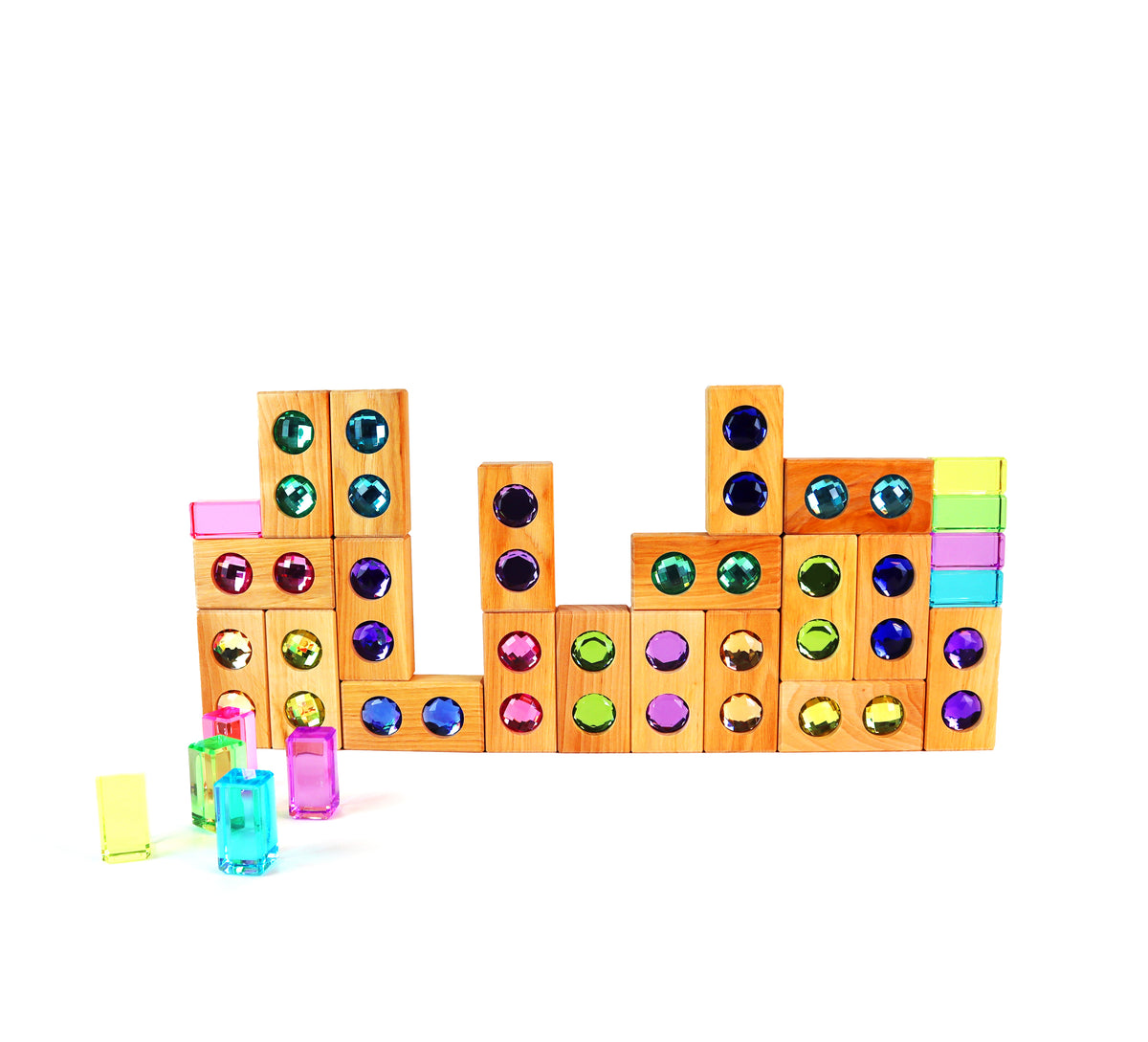 Colour Track Pastel with Luminous Blocks