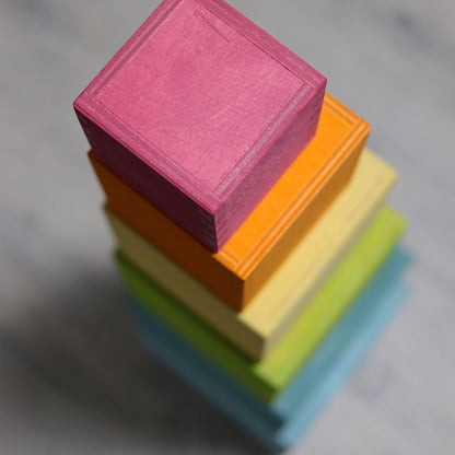 Grimm's Large Set of Pastel Boxes