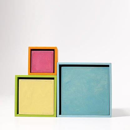 Grimm's Large Set of Pastel Boxes