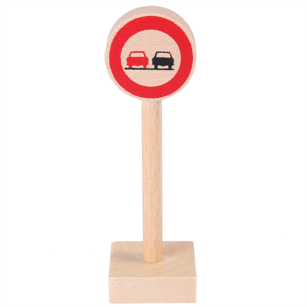 Beck No Overtake Traffic Sign