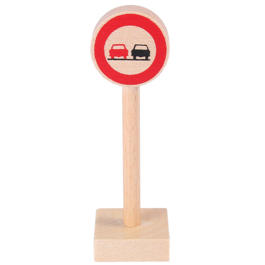 Beck No Overtake Traffic Sign