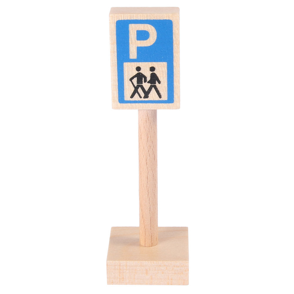 Beck Elderly Pedestrian Crossing Traffic Sign