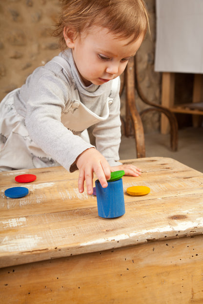 Coloured Cups with Lid