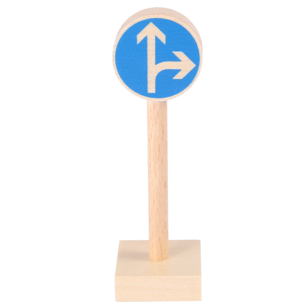 Beck Direction To Be Followed Traffic Sign